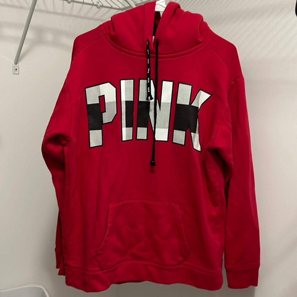 PINK Sherpa Lined Hoodie
